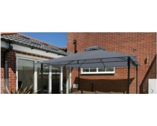 Replacement Roof Canopy for GSD Malaga Gazebo - Grey