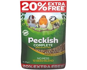 Peckish Complete Seed & Nut Mix 12.75kg + 20% FREE