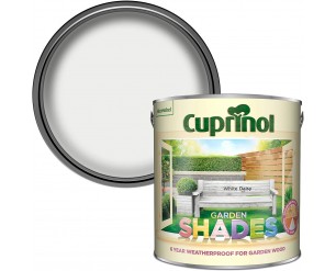 Cuprinol Garden Shades in White Daisy - Suitable for Wood and Stone 2.5L