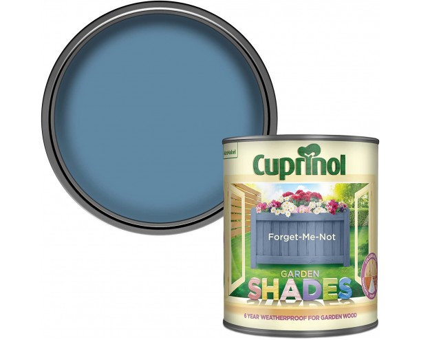 Cuprinol Garden Shades in Forget Me Not - Suitable for Wood and Stone 1L