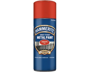 Hammerite Direct to Rust Smooth Finish Aerosol Smooth Red 400ml