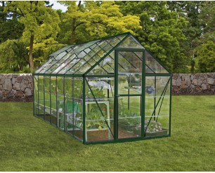 Palram Canopia Harmony 6 X 14 Polycarbonate Greenhouse in Green