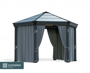 Palram Canopia Roma / Monaco Gazebo Curtain Set