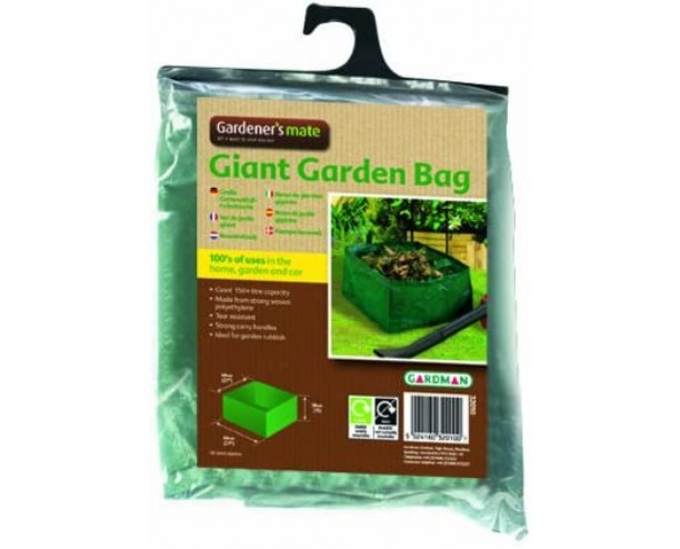 Gardman Large Garden Bag, Green, 33 x 26 x 2 cm