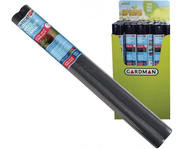 Gardman Weedstop™ Classic - 12m x 1.0m (Twin Pack)