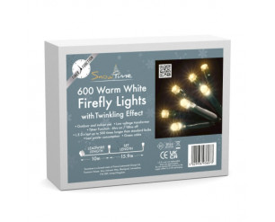 600 Firefly Lights w/Warm White LEDs