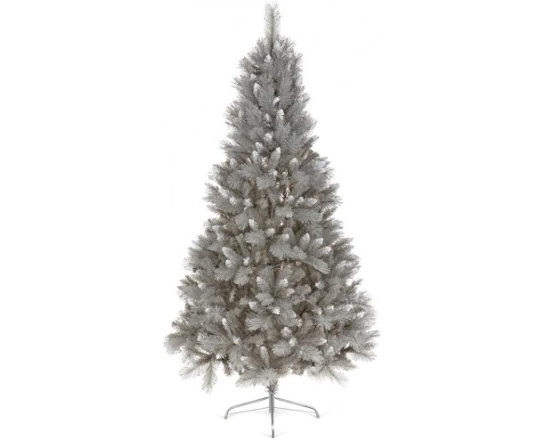 Premier 1.8m Silver Tip Fir Grey Christmas Tree