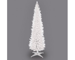  120cm White Pencil Pine w/168 Tips/Plastic Stand
