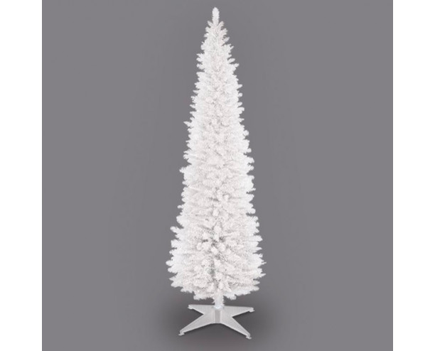  120cm White Pencil Pine w/168 Tips/Plastic Stand