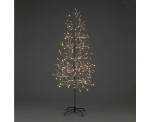 4ft / 1.2m Pre Lit LED's Snowy Twig Tree 
