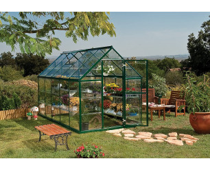 Palram Harmony 6x10 Green Greenhouse