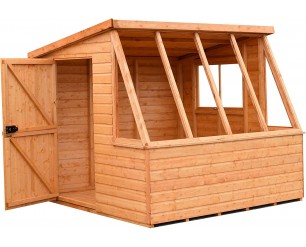 Shire Iceni Potting Shed 8 x 8 - Door in Left Hand Side 