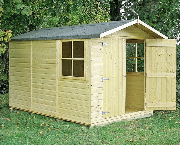 Shire Guernsey Pressure Treated 10x7 Shed