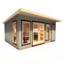 Shire Cali 16x12 Garden Office with Storage