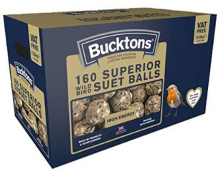 Bucktons 160 Wild Bird Superior Suet Balls