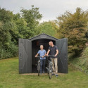 Lifetime 7x12ft plastic garden shed 