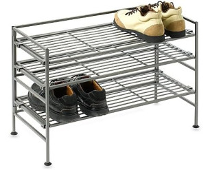  3-Tier Iron Stackable Shoe Shelf
