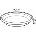 Elho Universal Saucer Round 35cm Anthracite