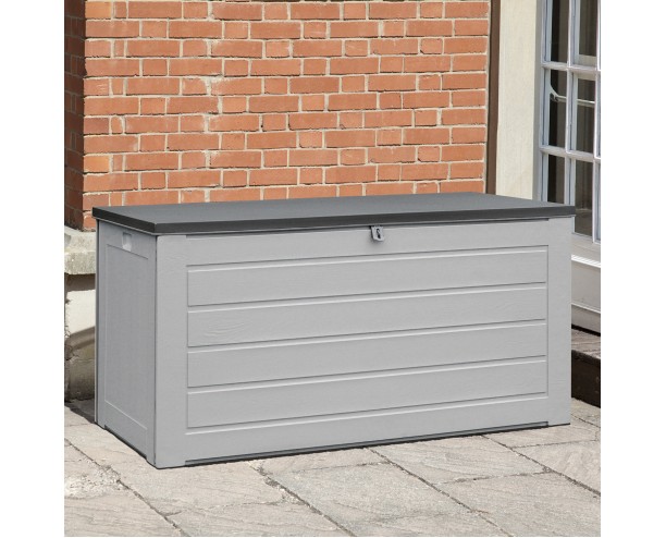 Grey 680L Outdoor Storage Box 