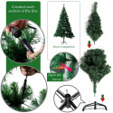 Shatchi Alaskan Pine 6ft 1.8m Christmas Tree Pre-Lit IW