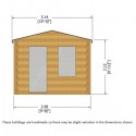 Shire Bucknells 10x10 28mm Log Cabin