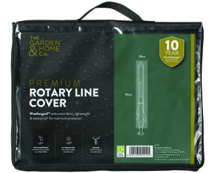 The Garden & Home Co Rotary Line Cover, Black