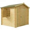 Shire Camelot 8x8 19mm Log Cabin