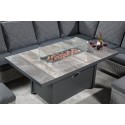 Camilla Corner Lounge/Dining Set w/Fire Pit table
