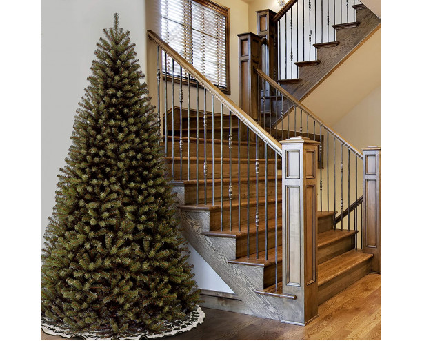 National Tree Company 12ft (360cm) Un-Lit North Valley Spruce