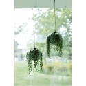 Elho B.for Soft Air 18 - Flowerpot for Indoor - Ø 18.0 x H 17.5 cm - Green/Leaf Green
