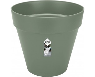 Elho Loft Urban Round 40 - Flowerpot for Outdoor - Ø 38.5 x H 35.3 cm - Green/Pistachio Green