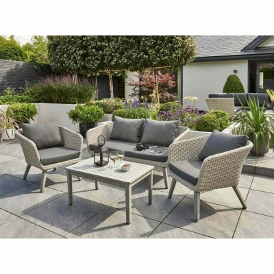 Norfolk Leisure Chedworth Rattan Garden Furniture Sets - Lounge sofa and chair set 