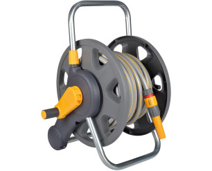 Hozelock 2 in 1 Hose Reel with 25m Maxi Plus Hose