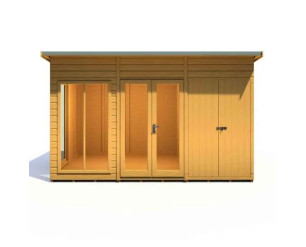 Shire Lela 12x8 Summerhouse with Storage Shed