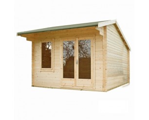 Shire Marlborough 12x12 28mm Log Cabin