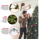 National Tree Company 6.5 Foot Bayberry Spruce Slim Feel-Real Artifical Tree