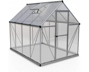 Palram Canopia Hybrid Greenhouse 6x8 Silver