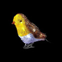 18cm LED Clip On Acrylic Robin Light Garden Outdoor Birds Christmas Decor Xmas