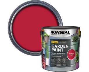 Ronseal Garden Paint Moroccan Red 2.5L