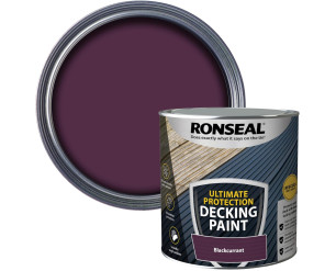 Ronseal Ultimate Decking Paint Blackcurrant 2.5L