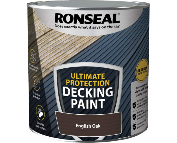 Ronseal Ultimate Decking Stain 5L English Oak