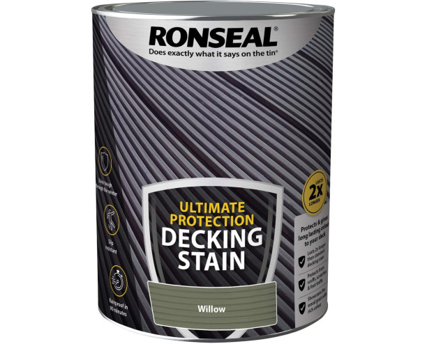 Ronseal Ultimate Decking Stain 5L Willow