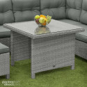 Sarasota Mini Modular Corner lounge dining set - Grey 