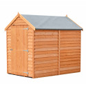 Shire Overlap 6x4 Single Door Value Shed