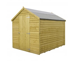 Shire Overlap 8x6 SD Value Shed Pressure Treated