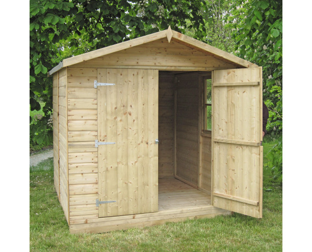 Shire Alderney Pressure Treated 7x7 Shed