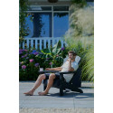 Keter Adirondack Chair Troy - Graphite. Outdoor Lawn Classic Seat. 