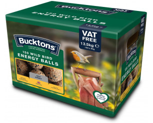 Bucktons Fat/Energy/Suet Balls, Pack of 150, green