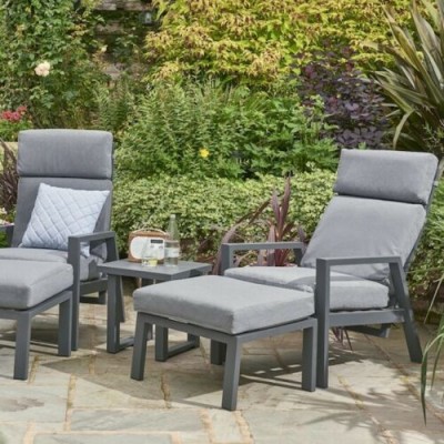 Norfolk Leisure Titchwell Luxury Garden Furniture Coffee Relax Set