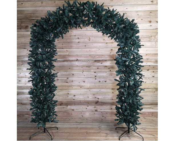 Premier 8ft (2.4m) Tall Indoor/Outdoor Christmas Tree Arch in Green